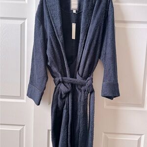 100% Cotton Plush Robe with Belt by Daniel Buchler New York NWT Nordstrom